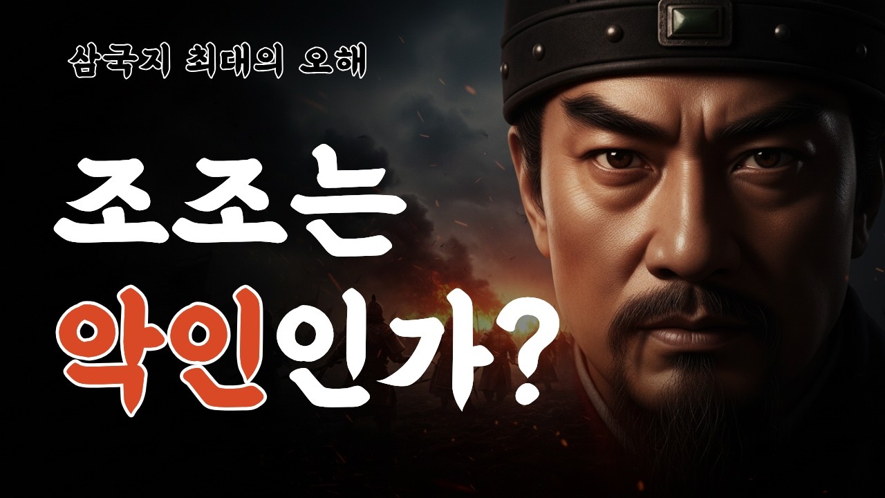 조조는 정말 악인이었을까? 소설이 만든 가장 큰 오해/오디오북/#삼국지#삼국지연의