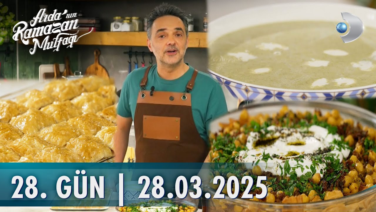 Arda'nın Ramazan Mutfağı 28. Gün | Kremalı Brokoli Çorbası, Piti Kebabı, Sütlü Nuriye