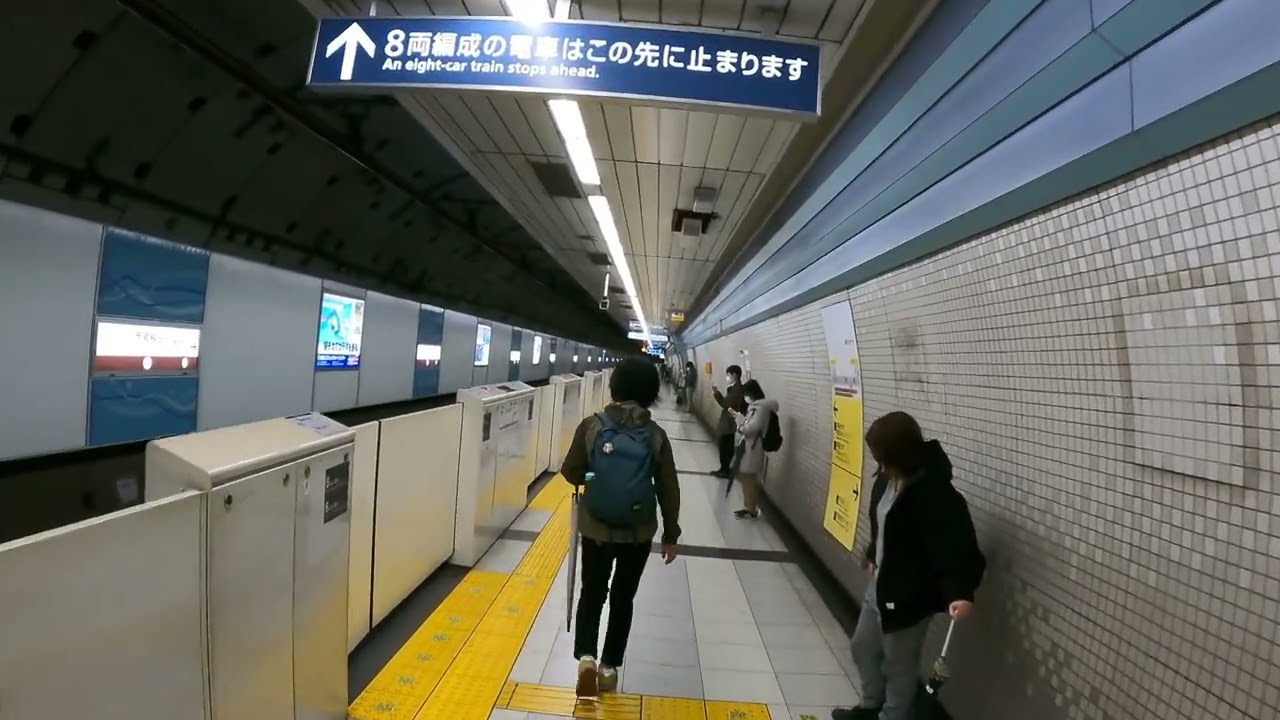 Nishi-waseda Station F11 Walk | Tokyo Metro Fukutoshin Line Exploration | Japan 4K ASMR