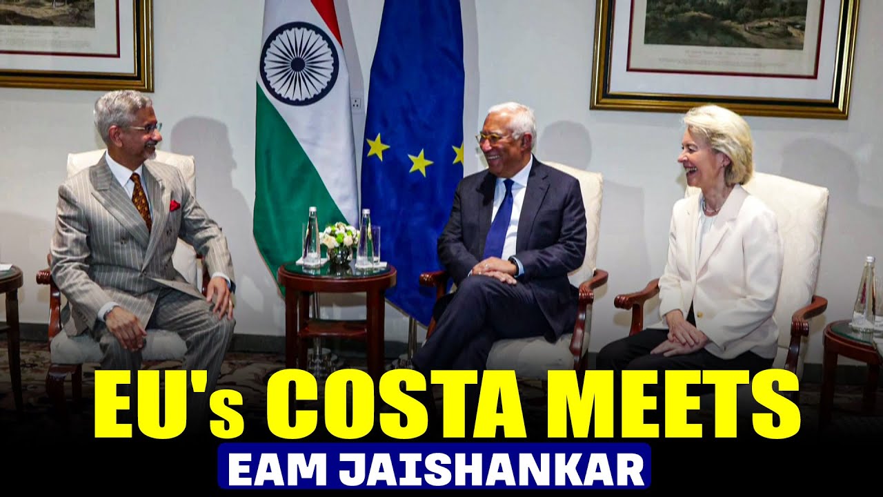 European Council President António Costa meets EAM Jaishankar in Delhi ahead of EU-India Summit