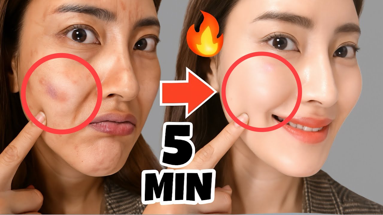 Подарите своей коже сияние за 5 минут с помощью фейс-йоги 🔥 Секретные простые советы для омоложения