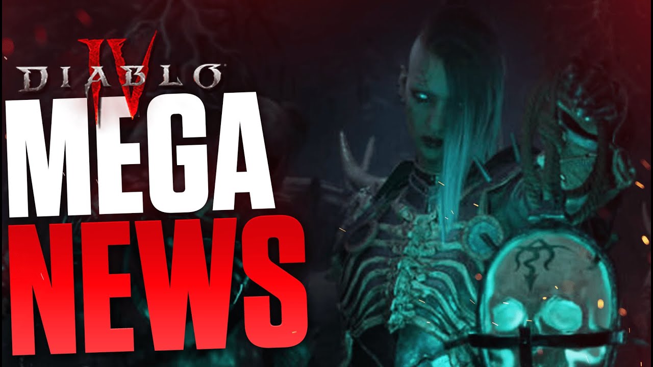 Diablo 4 RELEASE offiziell, Necromancer als neue Klasse und neues Paragon System