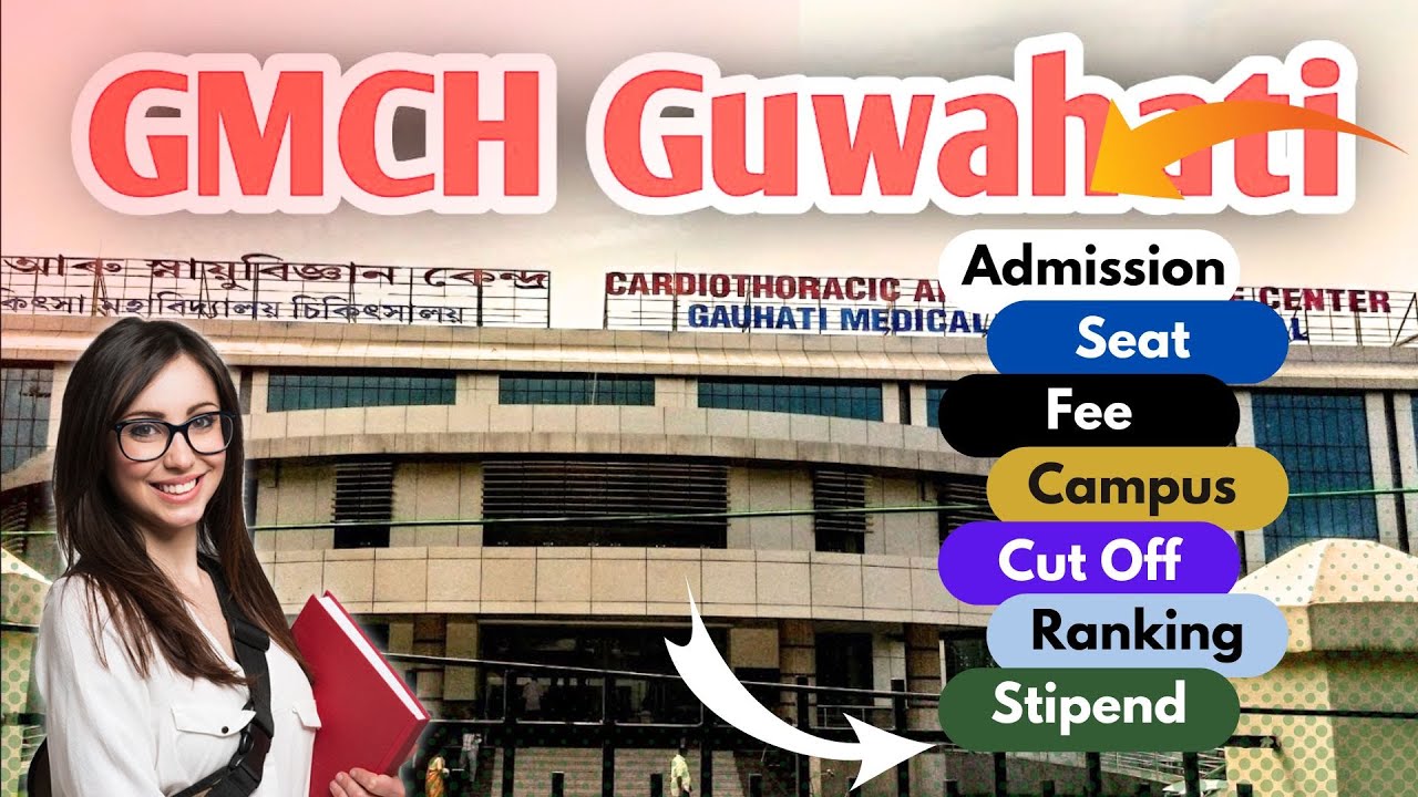 GMCH Guwahati College Review🔥 | Fee | Cut Off | Seats #mbbs #neet #gmchguwahati