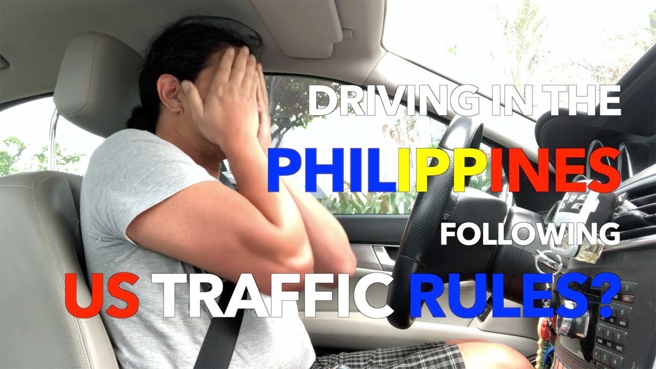 Driving in the PHILIPPINES following USA Traffic Rules | VLOG