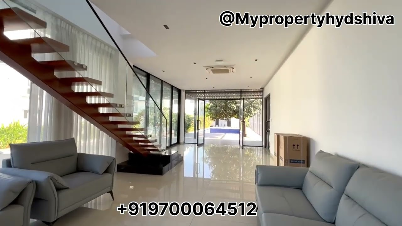 4BHK Villa Hyderabad | Fully Furnished | Near Gachibowli | Tellapur | Brand new | gated Community 
