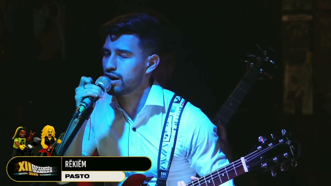 REKIEM de Pasto en su audición para el XII Festival de Nuevas Bandas 2025.