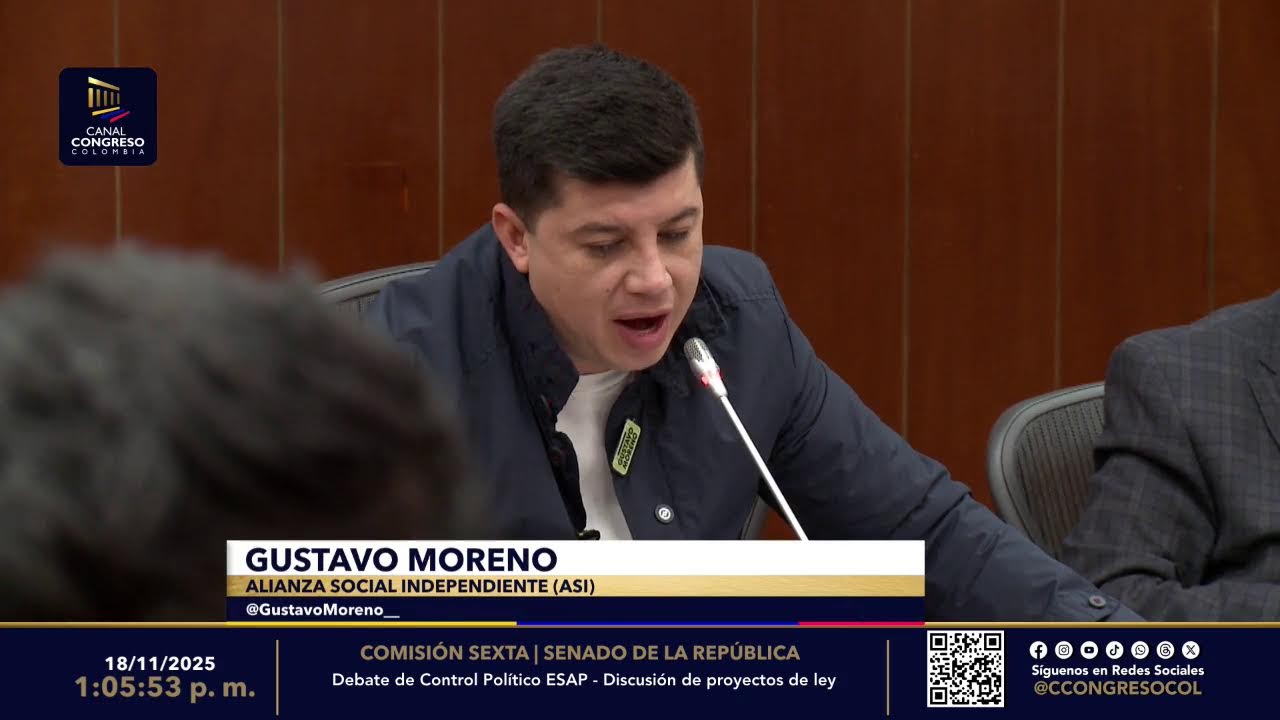 18-11-25 / Debate de Control Pol&iacute;tico - Discusi&oacute;n de proyectos de ley