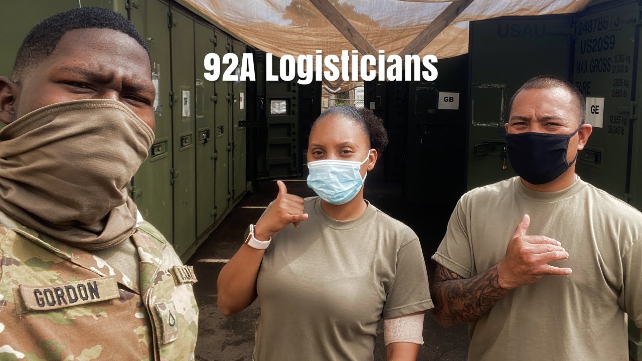 A DAY IN THE LIFE OF A 92A( ARMY)