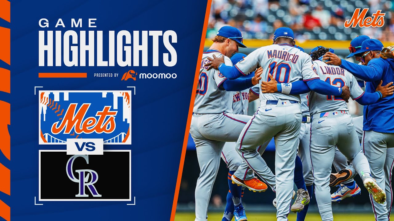 Mets vs. Rockies Game Highlights (6/8/25) | MLB Highlights