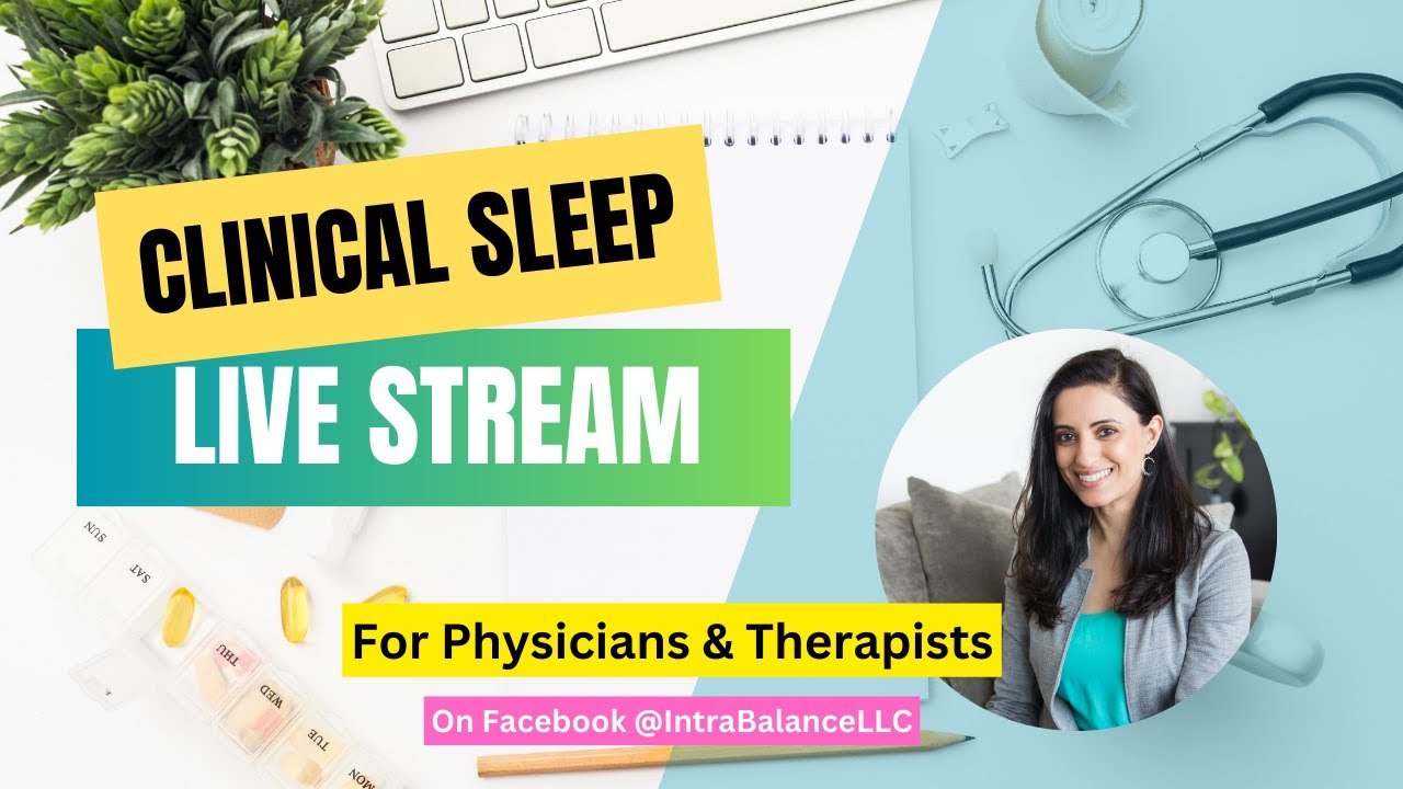 FB LIVE from Jan 30, 2024: Essential components of CBT-i, cognitive behavioral therapy for insomnia