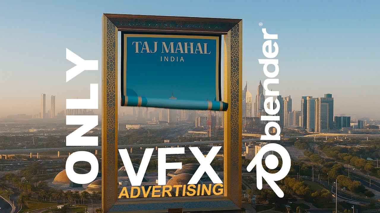 How to Create CGI Ads in Blender | VFX Advertising Tutorial (Hindi)