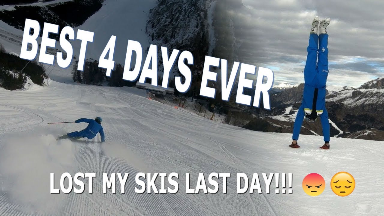 Skiing in DOLOMITES Italy 2019 I Alta Badia I Corvara I Sella Ronda I Best run of my life!!!
