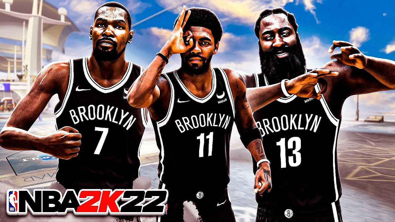 KEVIN DURANT, KYRIE IRVING and JAMES HARDEN are REUNITED in NBA 2K22
