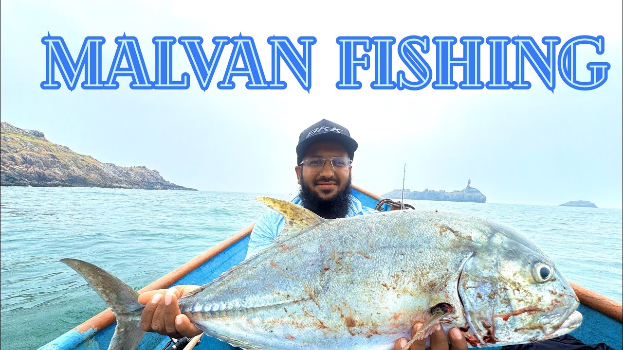 Malvan fishing for Big GTs and Grouper fish || Popping Jigging trolling #malvan with #tackletips