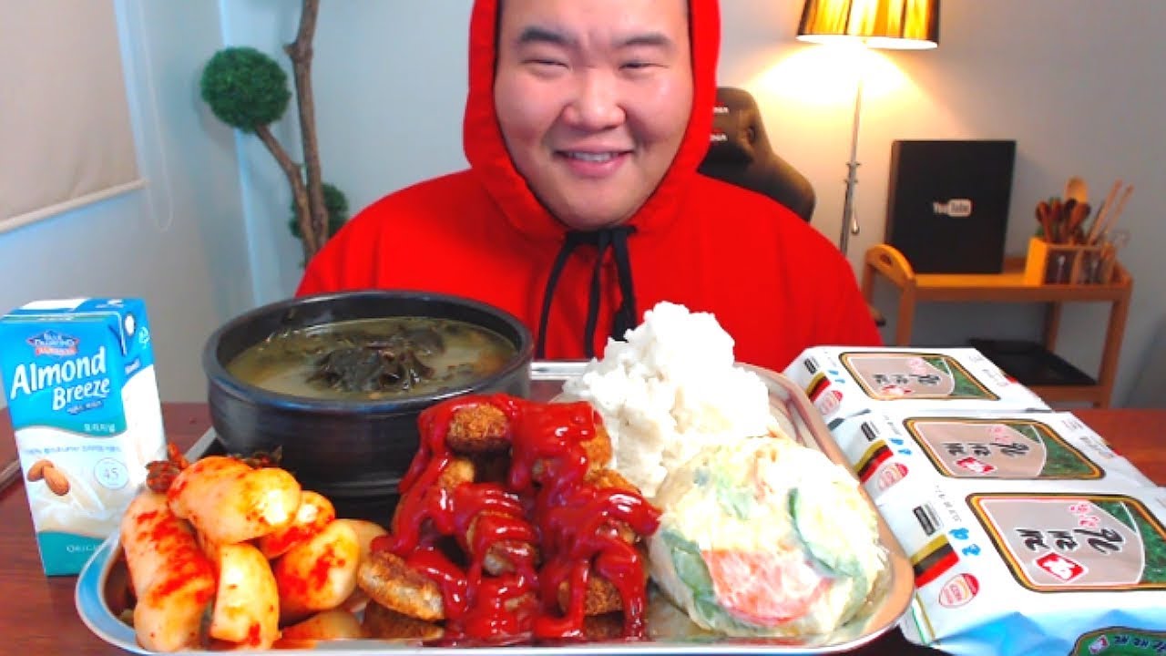 식탐이 좀 많은 어린이 급식 MUKBANG