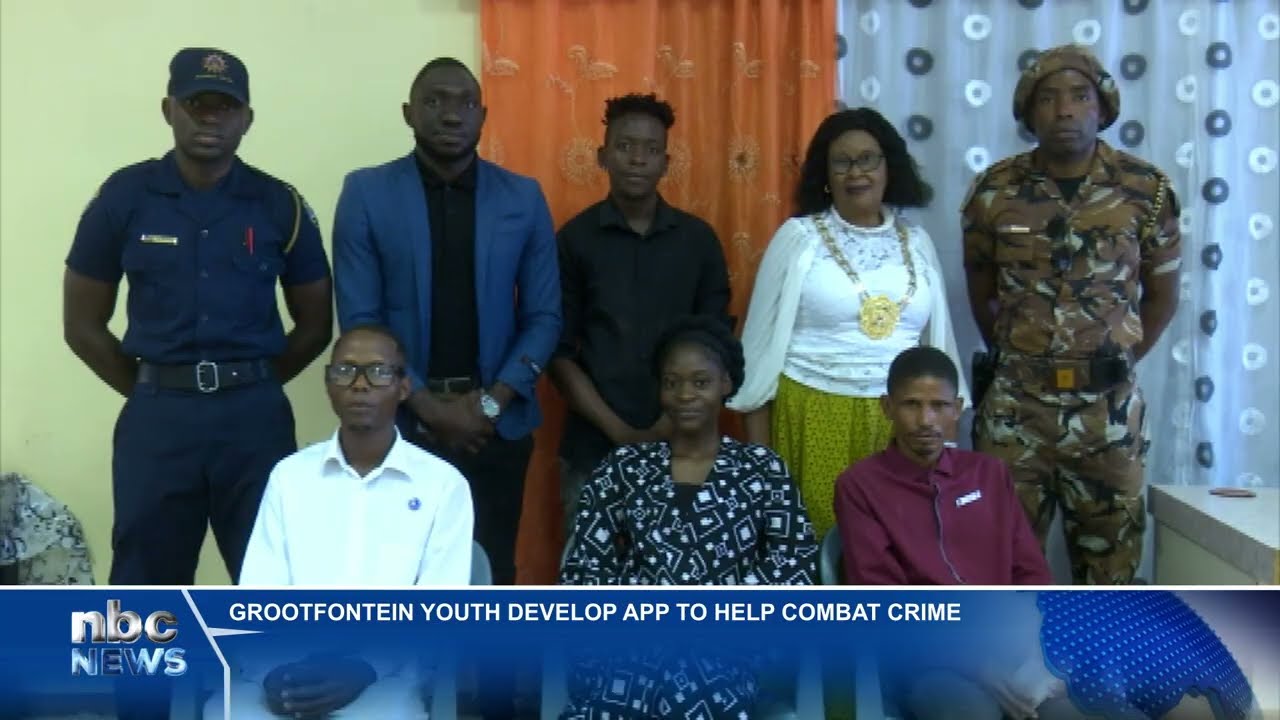 Grootfontein youth develop app to help combat crime - nbc