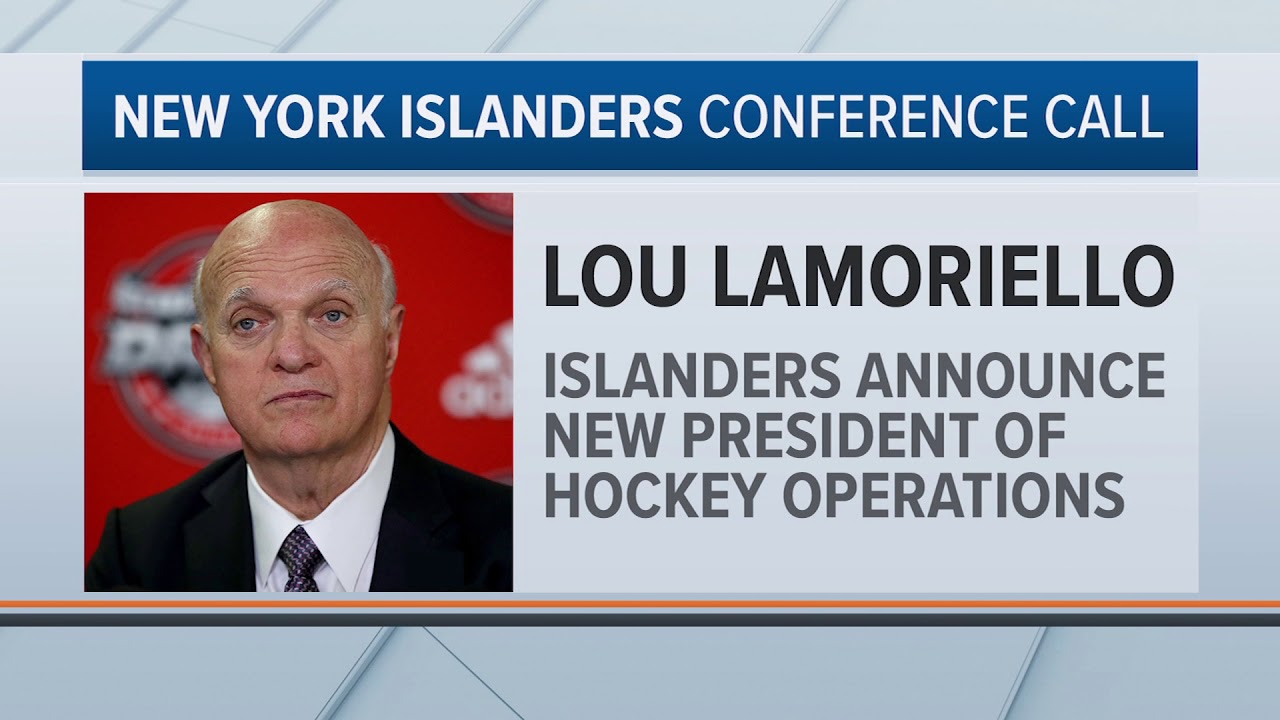 Lou Lamoriello: New President of Hockey Operations | New York Islanders |  MSG Networks