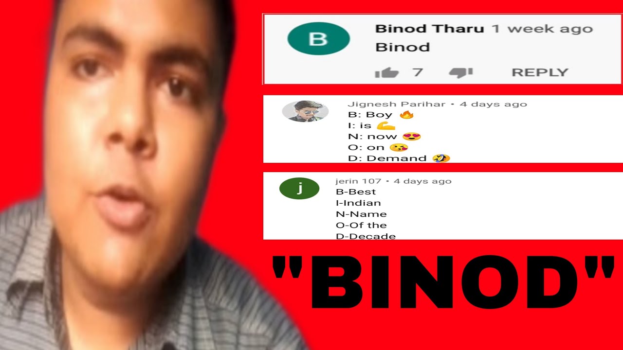 Who is Binod ? Why Binod trending on YouTube? How we created a viral meme||