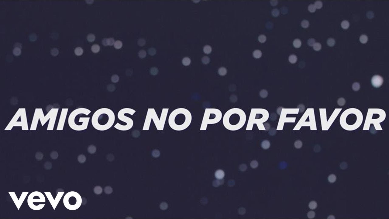 Yuridia - Amigos No por Favor (Primera Fila) (En Vivo [Lyric Video])