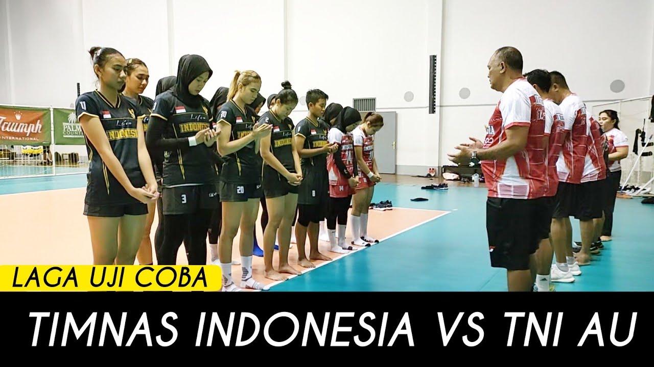 Timnas voli putri Indonesia vs TNI AU Warmingup Spike Laga uji coba Pelatnas SEA #seagames Vietnam