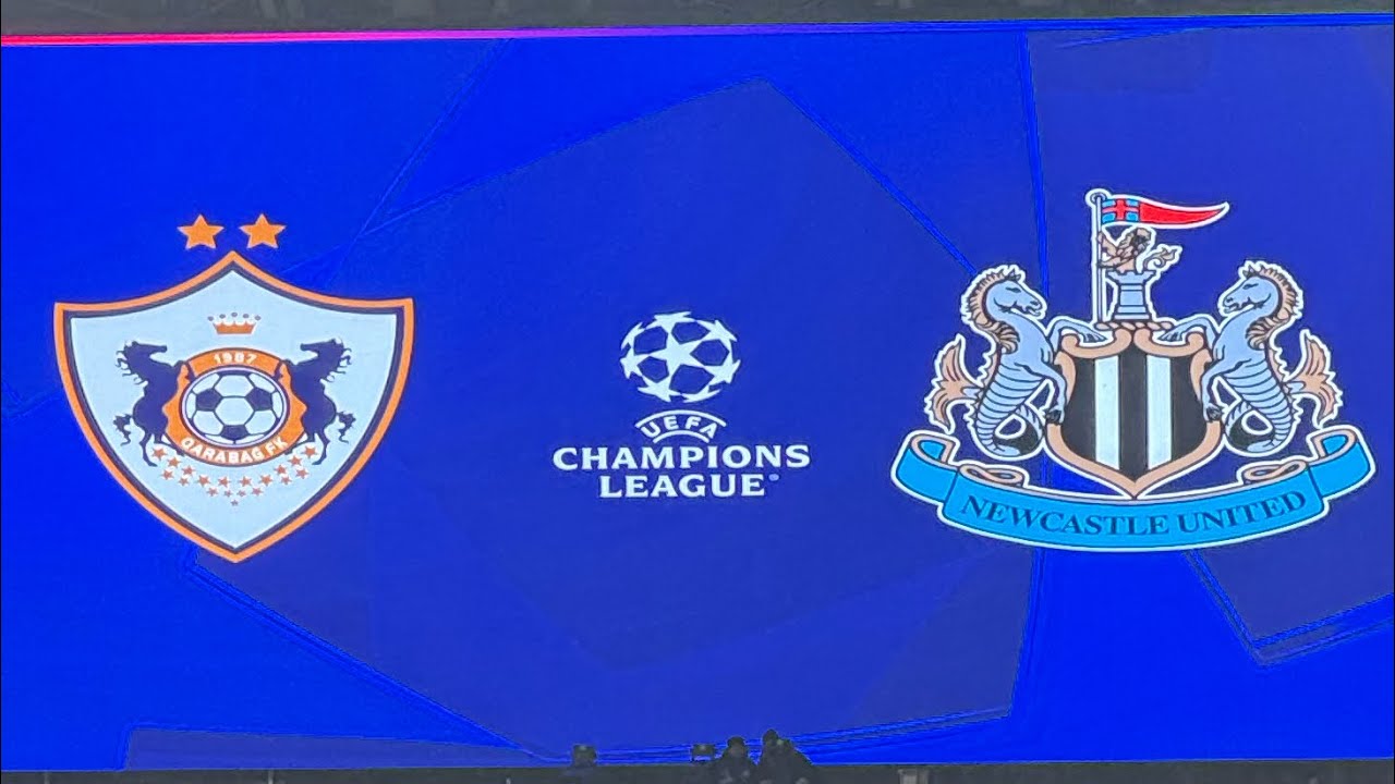 Qarabag vs Newcastle | Highlights | All goals | UEFA Champions Leeague #UCL #qarabağfk 
