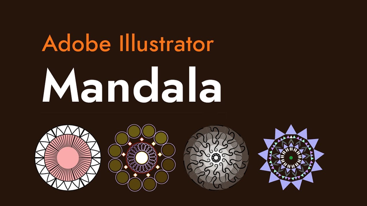 How to make a Mandala in Adobe Illustrator (4 ways)