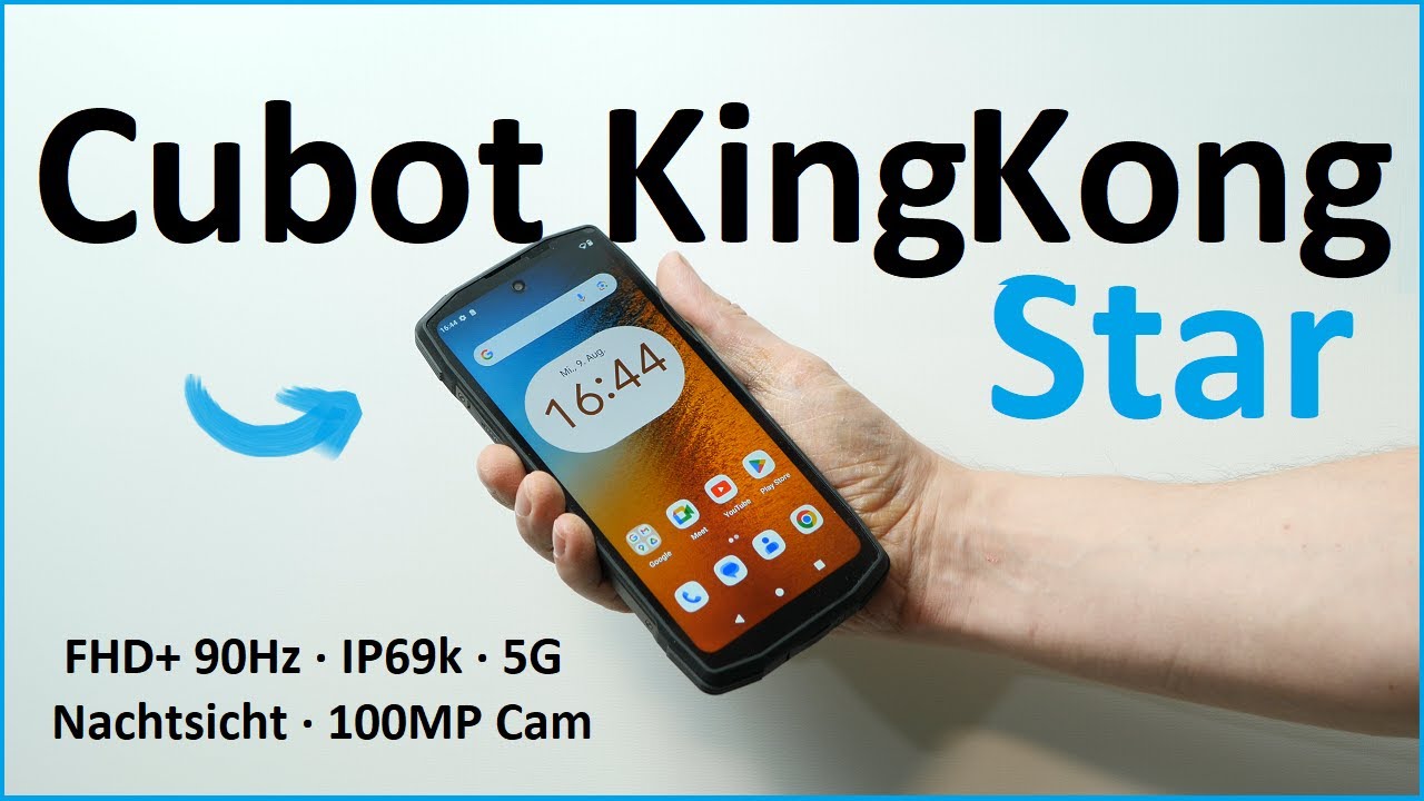 Cubot KingKong Star Review + GiveAway: 5G Outdoor Smartphone mit 5G, 2 Displays, 100MP & Nachtsicht