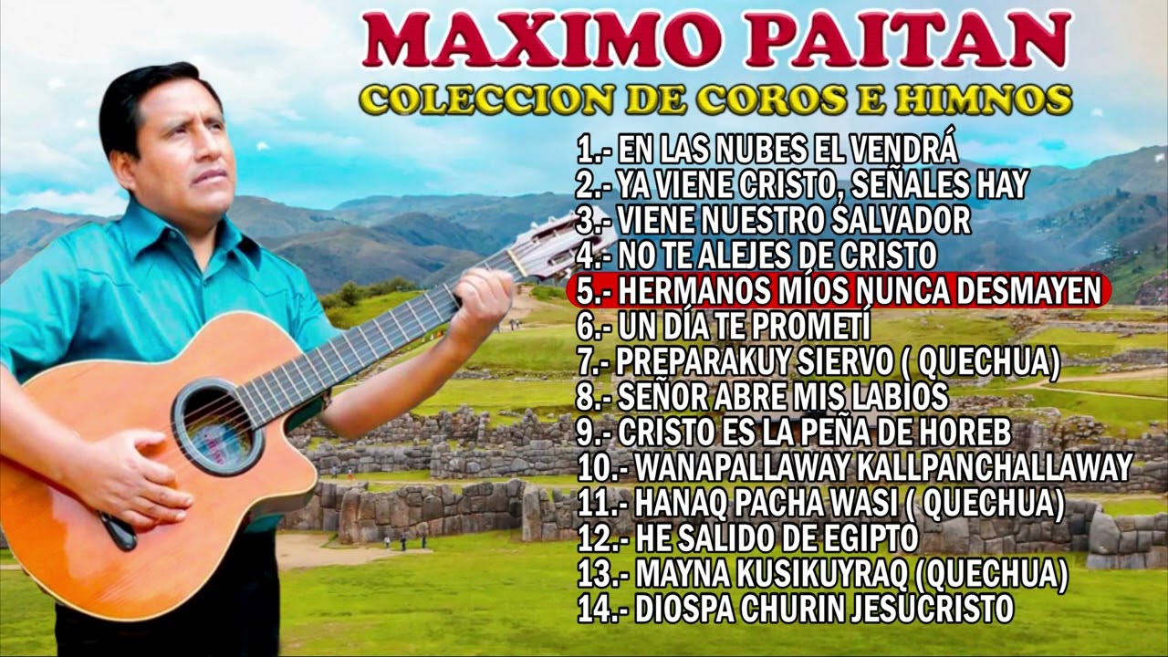 MAXIMO PAITAN COROS - COLECCION DE ALABANZAS 2023