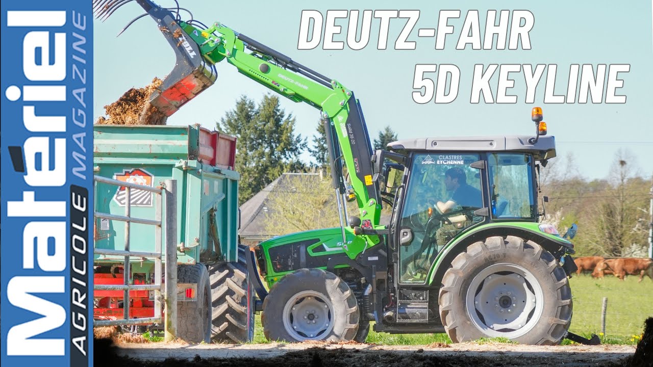 Le tracteur &agrave; tout faire &agrave; partir de 35 000 &euro; ? - Essai Deutz-Fahr 5D Keyline