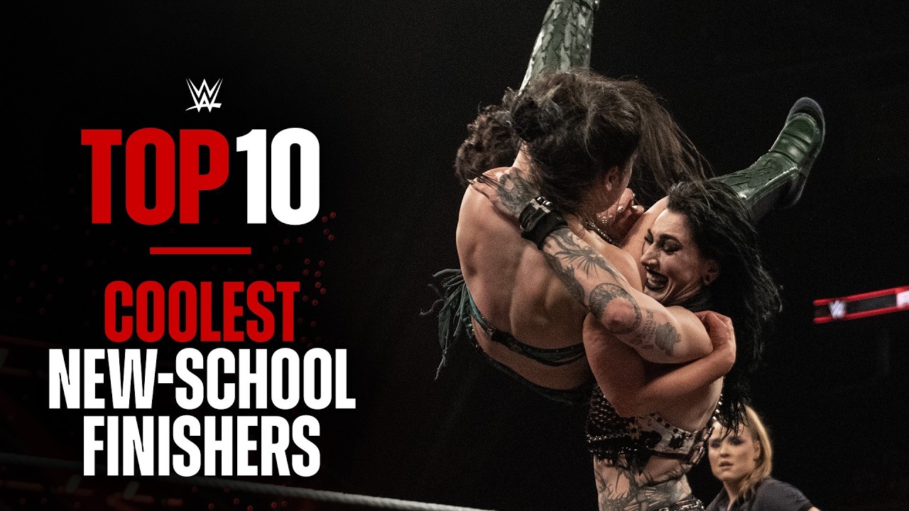 Самые крутые финишеры WWE нового поколения: WWE Top 10, 16 авг. 2026 г.