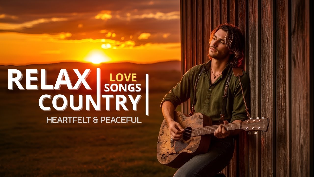 Best Sunset Garden Country Love Songs for Calm and Relaxing Nights - Timeless Love Ballads