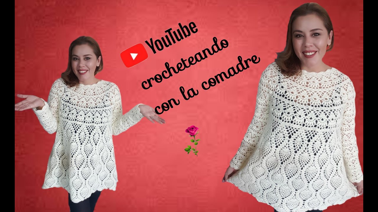 tutorial vestido otoño-invierno 2020😍💖parte#1, con angorita crocheteando con la comadre
