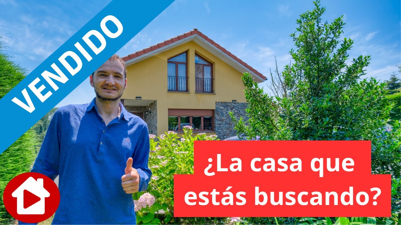 🏠Chalet de lujo, gran parcela, seminuevo en Siero, Asturias[VENDIDO]