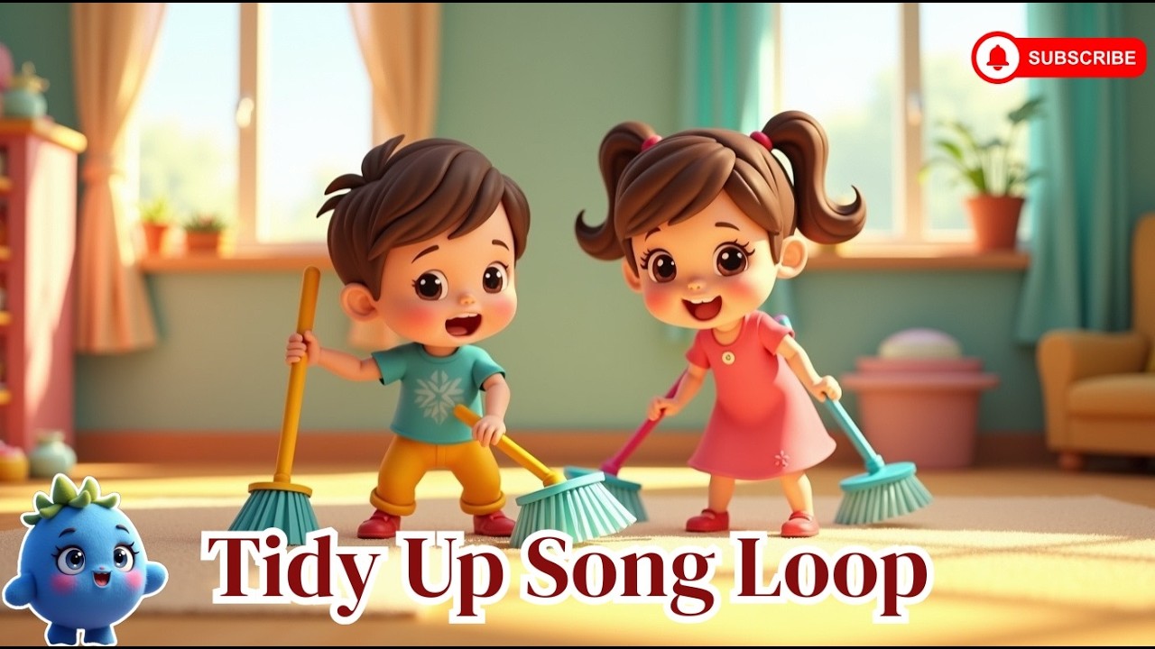 Tidy Up Song for Kids | Clean Up Time Nursery Rhymes | Habit Building Songs | DodoBerry
