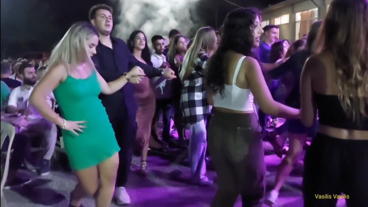 Συρτά χορευτικά Πανηγύρι στο Πανόπουλο Ηλείας- Γωγώ Μουστόγιαννη-Δημήτρης Παπαγεωργίου