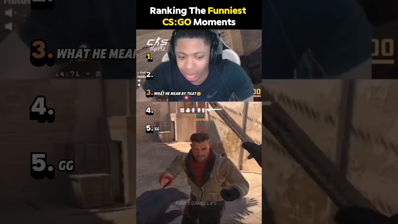 Ranking The FUNNIEST CSGO Moments😂