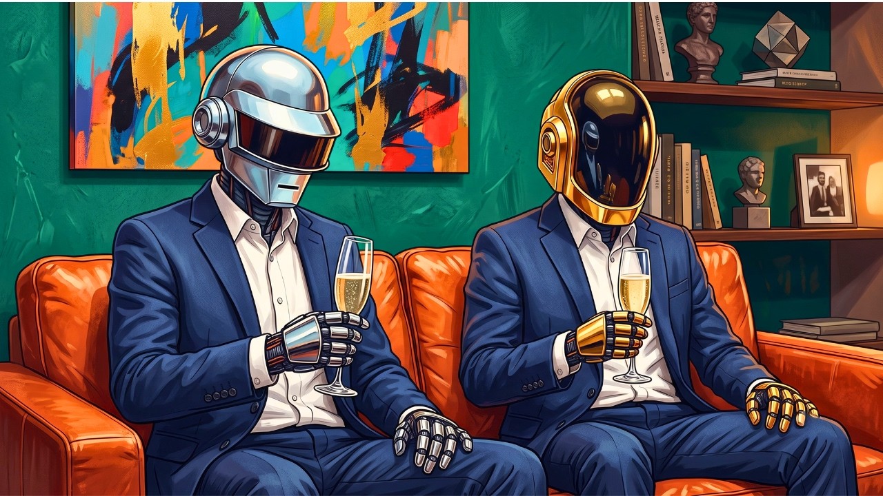🥂 Daft Punk Penthouse Retro Soul Funk Groove | Chill Disco, Synthwave, Chillwave, Neo Soul Playlist