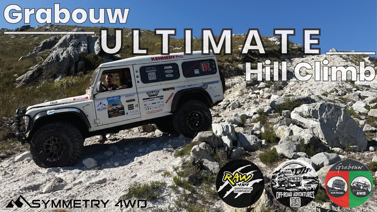 Grabouw Ultimate Hill Climb 4x4 Challenge 2025 - Does anyone make it?! Landrover Jeep Patrol V8 Comp