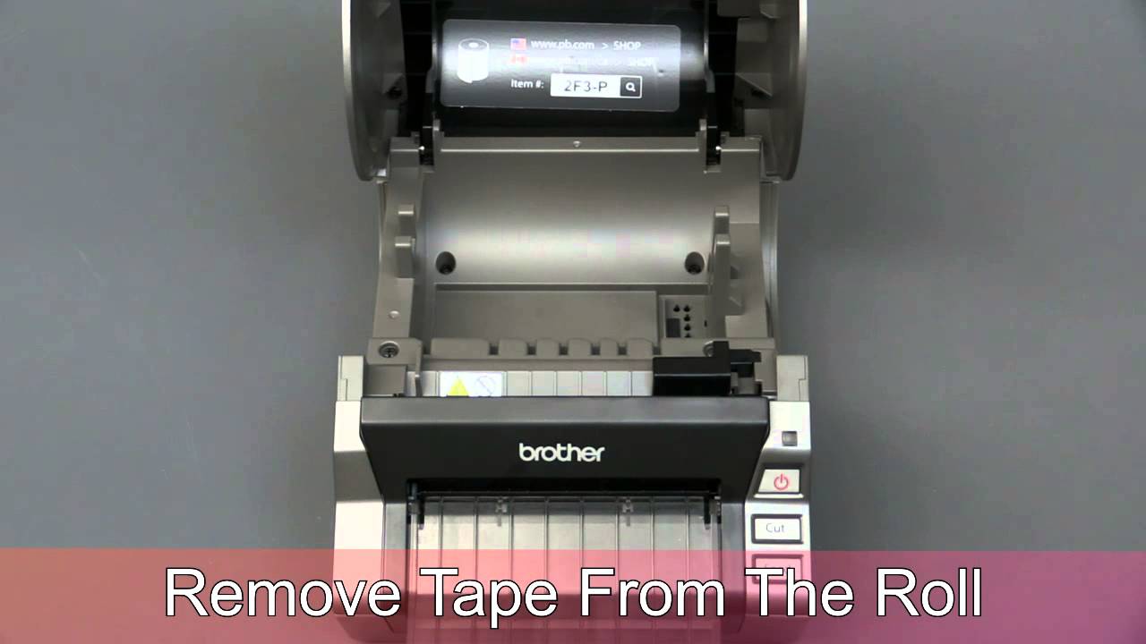 How To Install The QL 1050 Label Printer