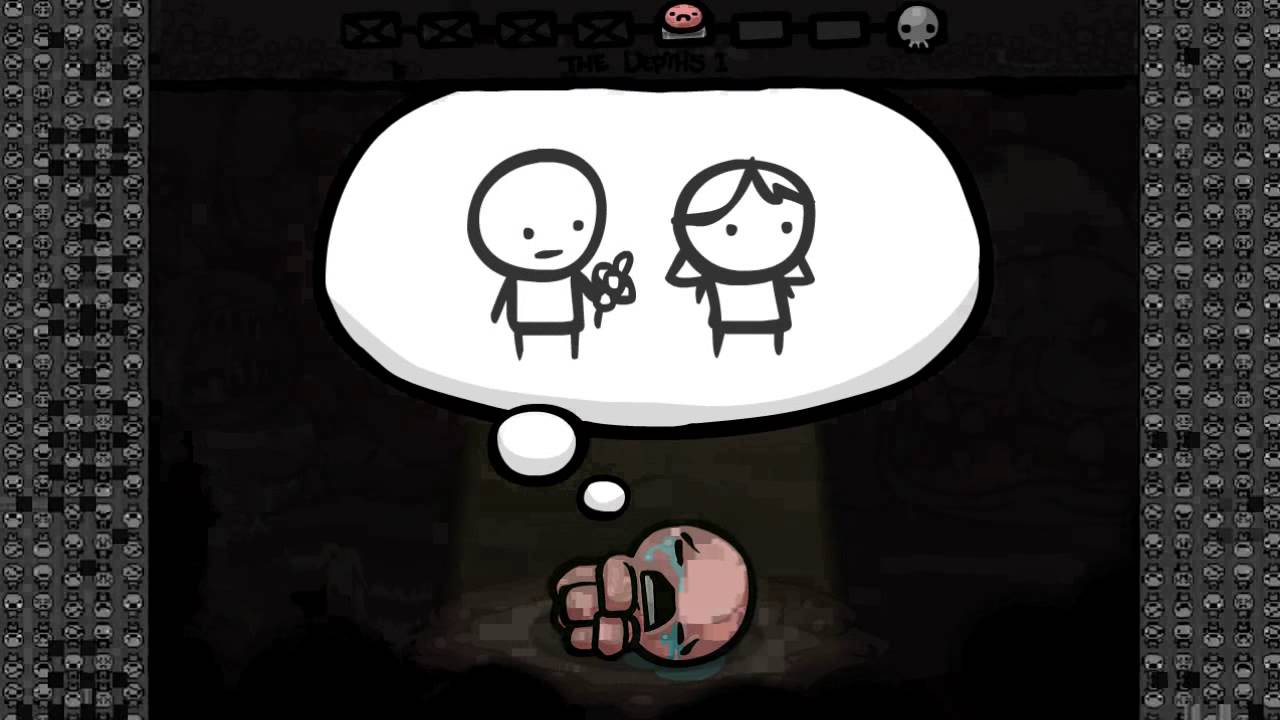 Binding of Isaac All middle cutscenes