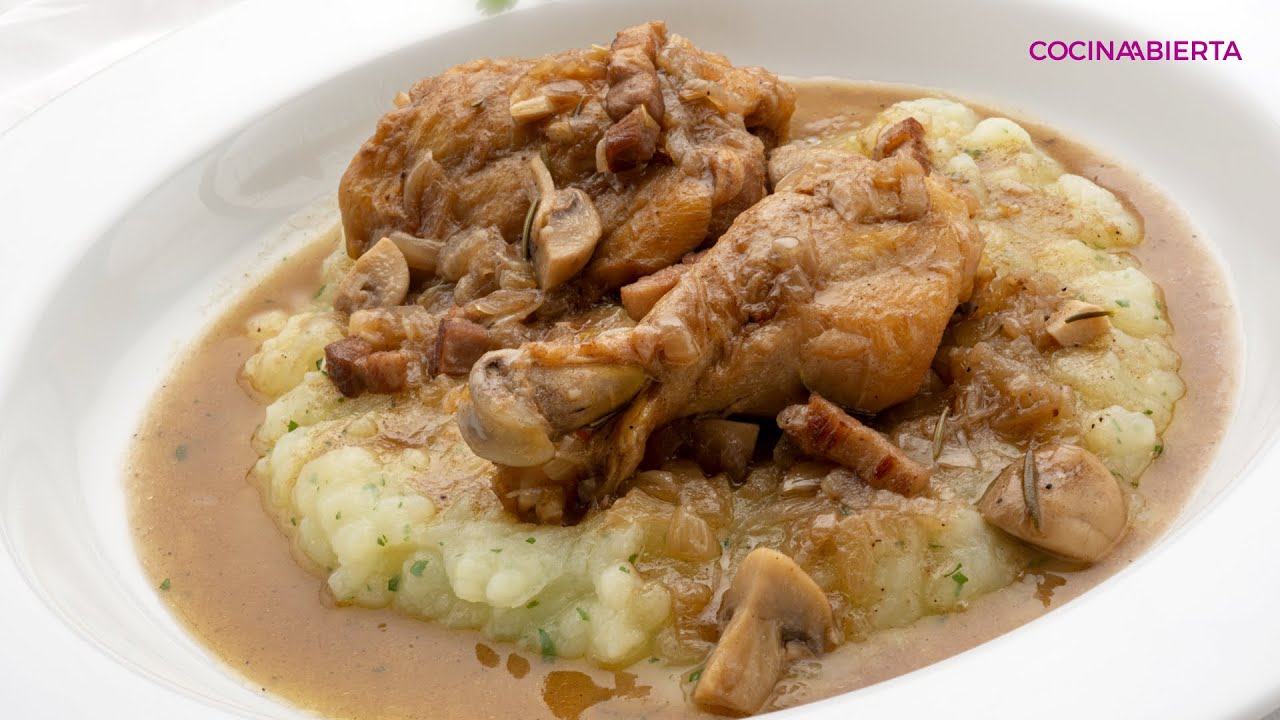 Guiso de pollo al oporto // Cocina Abierta de Karlos Arguiñano