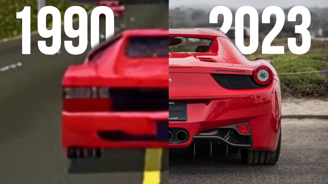 Evolution of car ‌Racing games [1990-2023]
