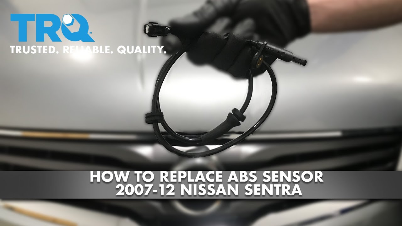 How to Replace ABS Sensor 2007-12 Nissan Sentra