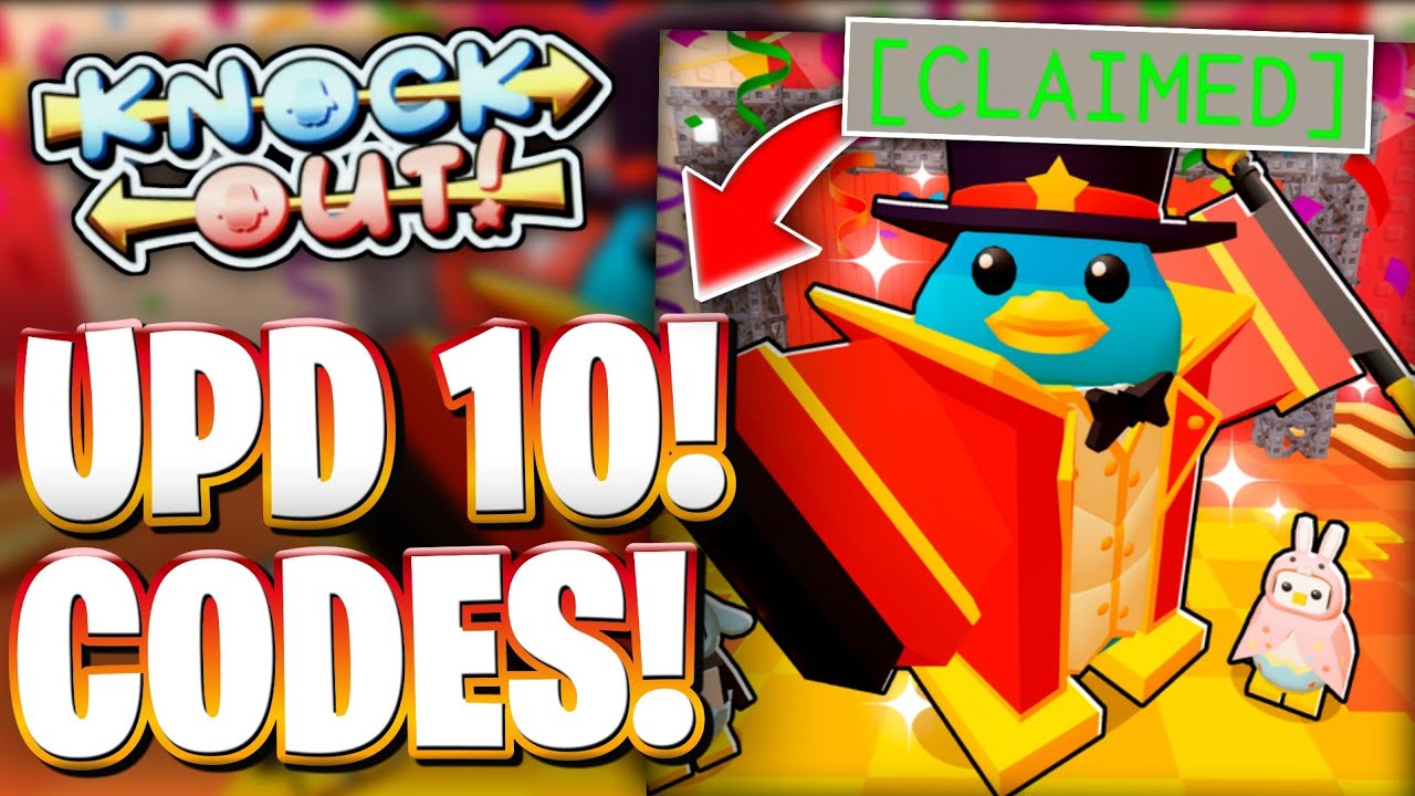 🎪*ОБНОВЛЕНИЕ 10* КОДЫ ДЛЯ KNOCKOUT В ROBLOX! НОВОЕ ОБНОВЛЕНИЕ: СОБЫТИЕ &laquo;ЦИРК&raquo; В BEMMYBLOX, 10 КОД...