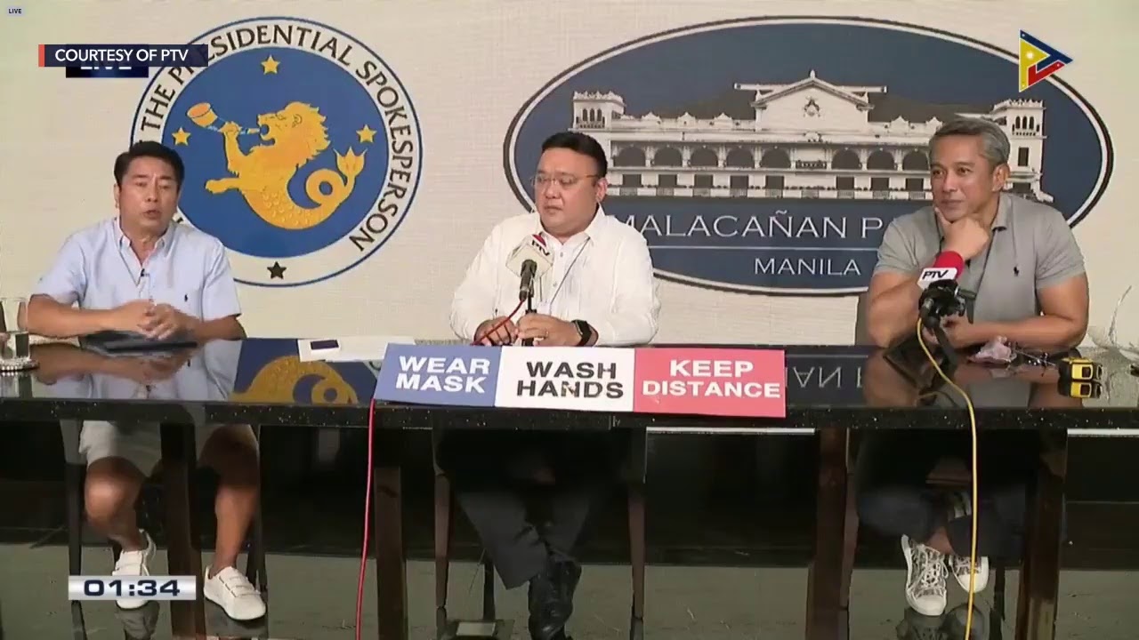 Harry Roque virtual press briefing | Friday, August 7