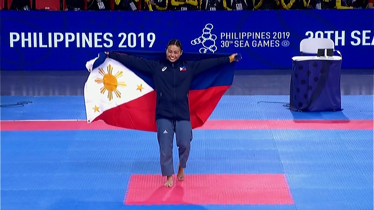 Jocel Lyn Ninobla won the GOLD MEDAL in the women's individual poomsae event | 2019 SEA Games