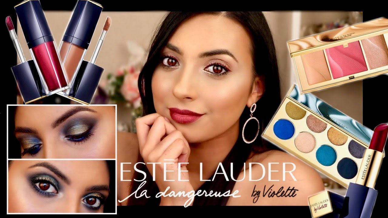 Estee Lauder By Violette La Dangereuse Collection 💙Review & First Impression