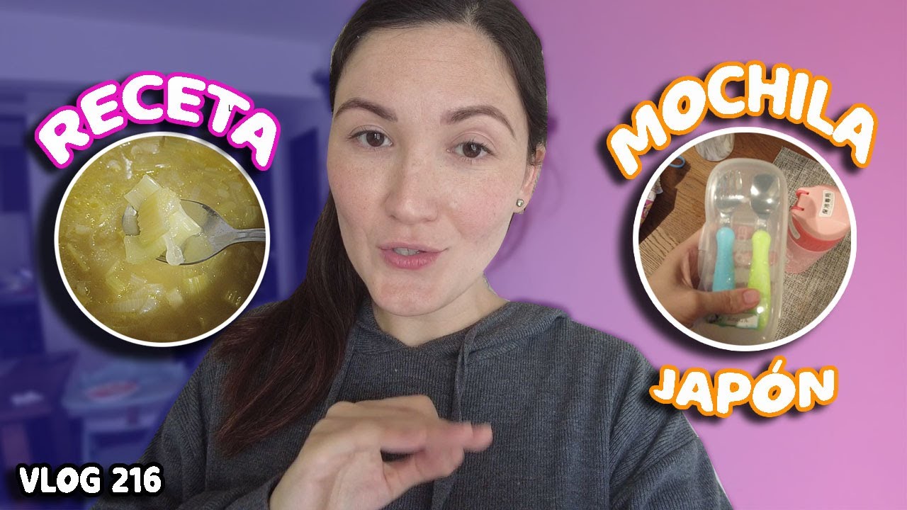 Me dijo TE AMO 🤣 + RECETA sopa apio + esto trae su MOCHILA 🎒 en JAPÓN