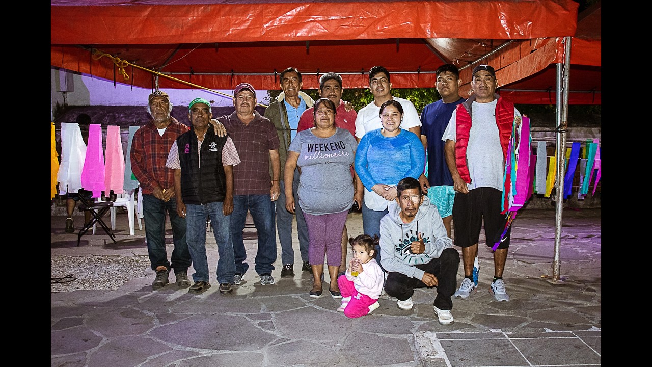 PREPARACIÓN DE ADORNO BARRIO DE SANTO DOMINGO   #Tepoztlán #Morelos