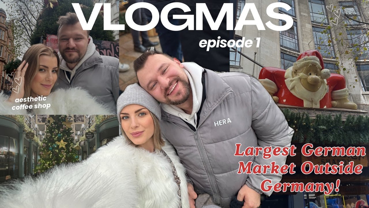 Exploring Birmingham's Frankfurt Christmas Market | Vlogmas